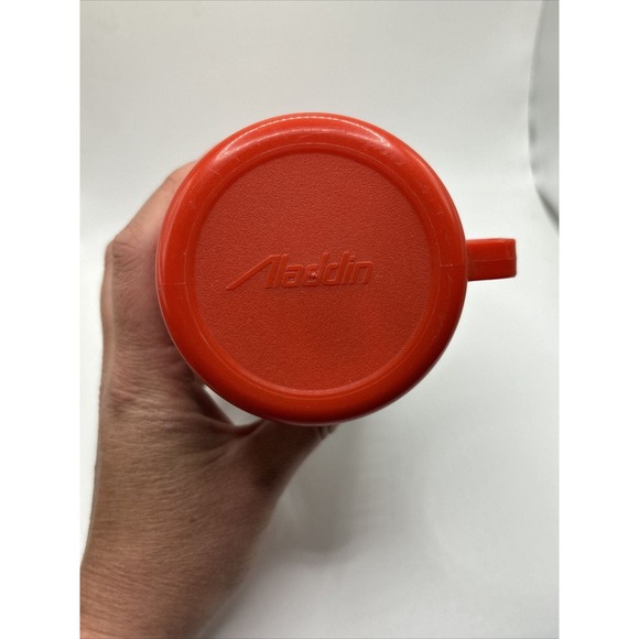 PLASTIC THERMOS GI JOE 1985 HASBRO BRADLEY ALADDIN INDUSTRIES - Picture 5 of 9